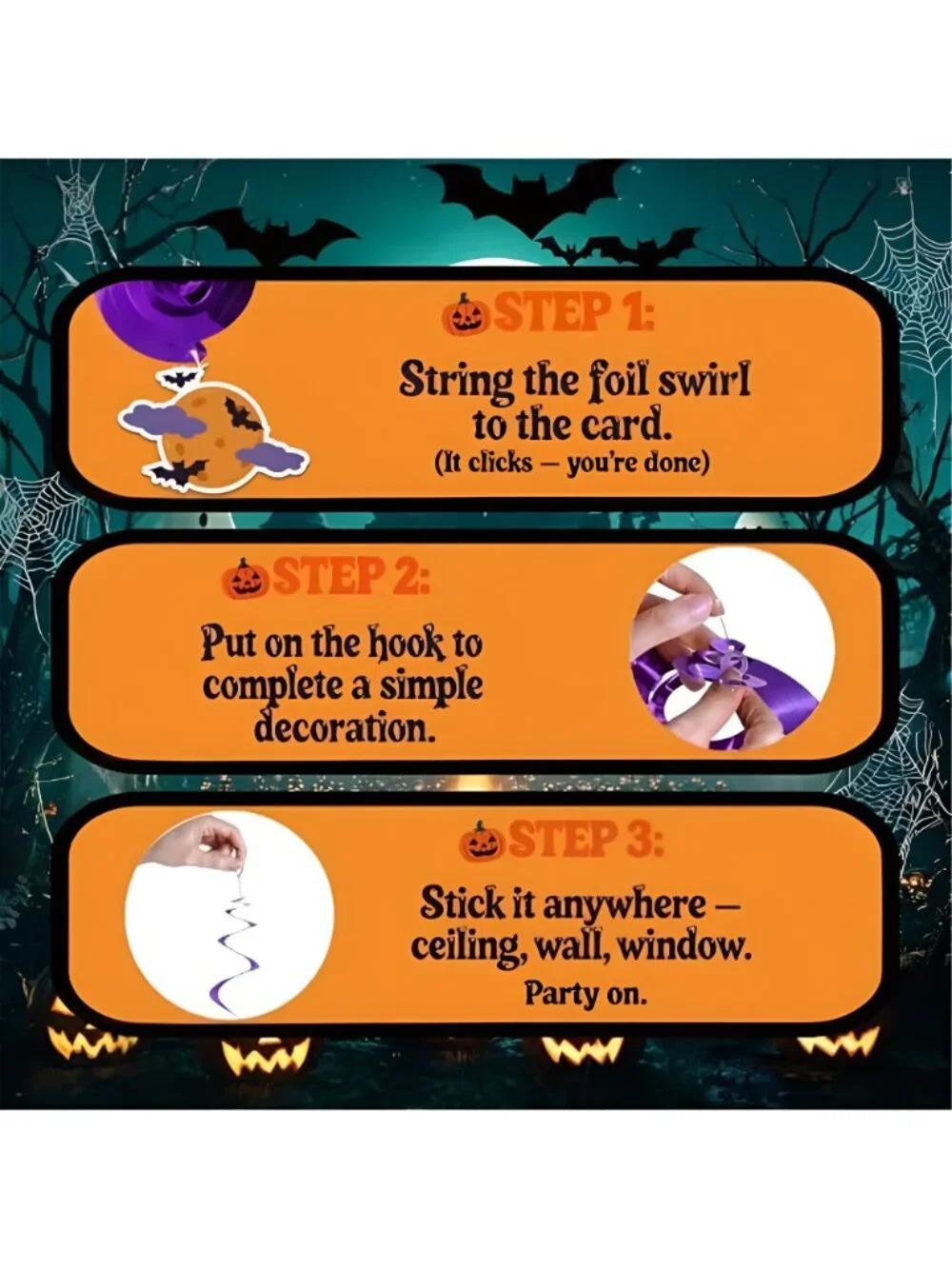 Halloween Decorations - 19 Pack Halloween Decor for Party Decorations